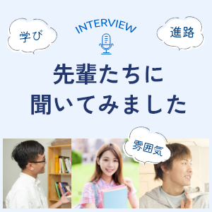 先輩たちに聞いてみました